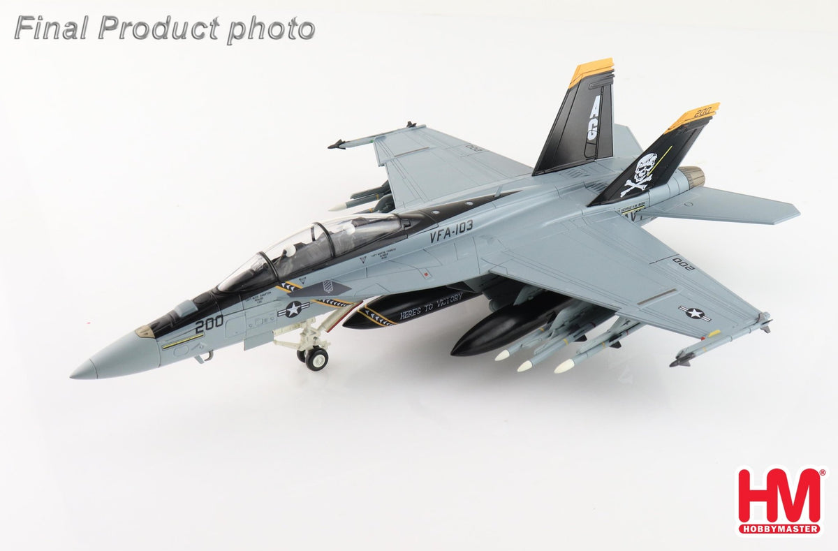 Hobby Master HA5138 1:72 F/A - 18F Super Hornet 200/166629, VFA - 103, USS George H. W. Bush , April 2023