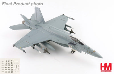 Hobby Master HA5140b 1:72 F/A - 18E "Dagger Team" (w/decals for 01, 105, 410 airplanes)