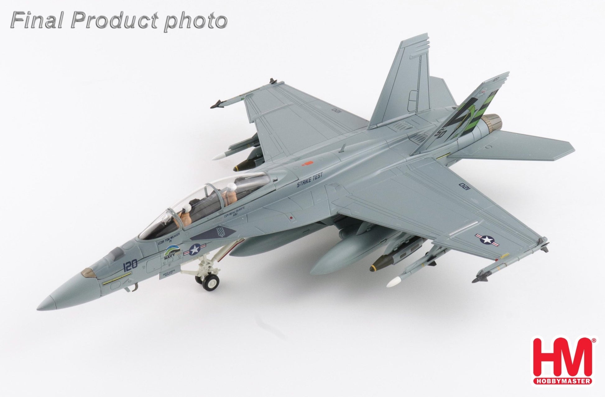 Hobby Master HA5142 1:72 F/A - 18F "Green Hornet" 165875, VX - 23, Patuxent River, 2011