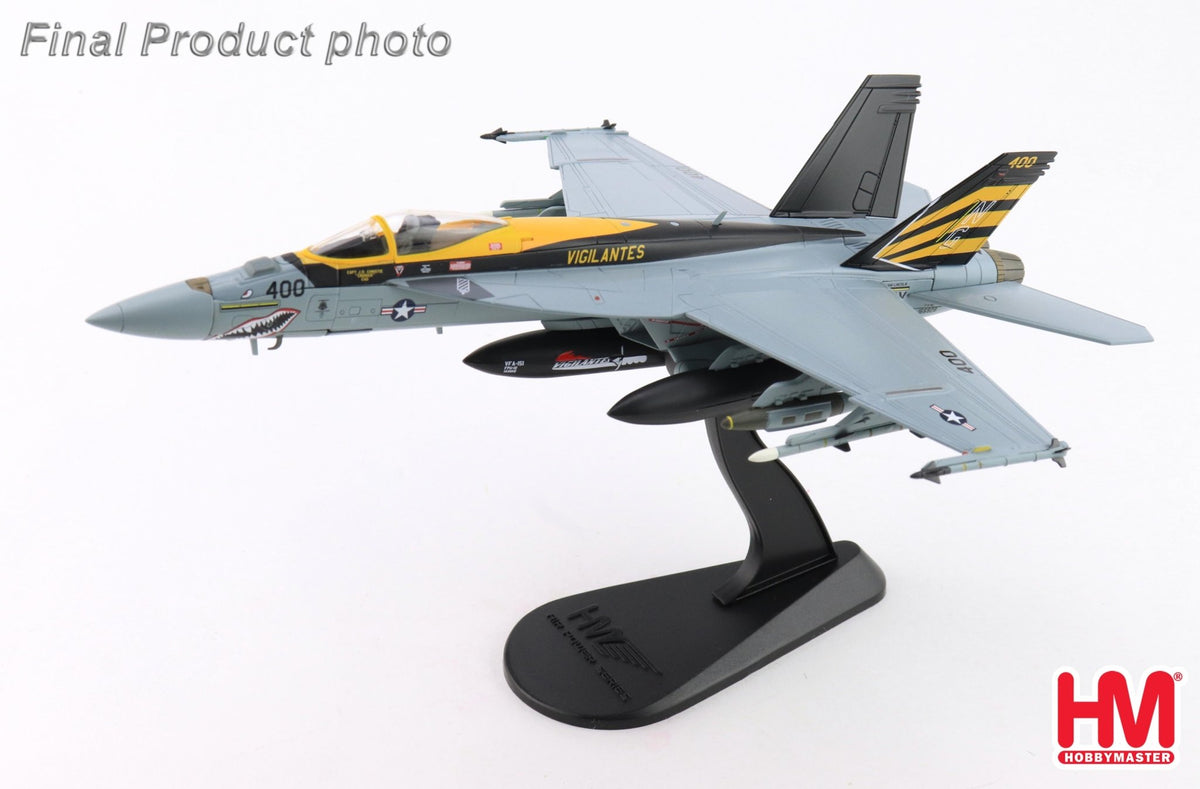 Hobby Master HA5144 1:72 F/A-18E Super Hornet Vigilantes 166828, VFA-151, USS Lincoln, 2021
