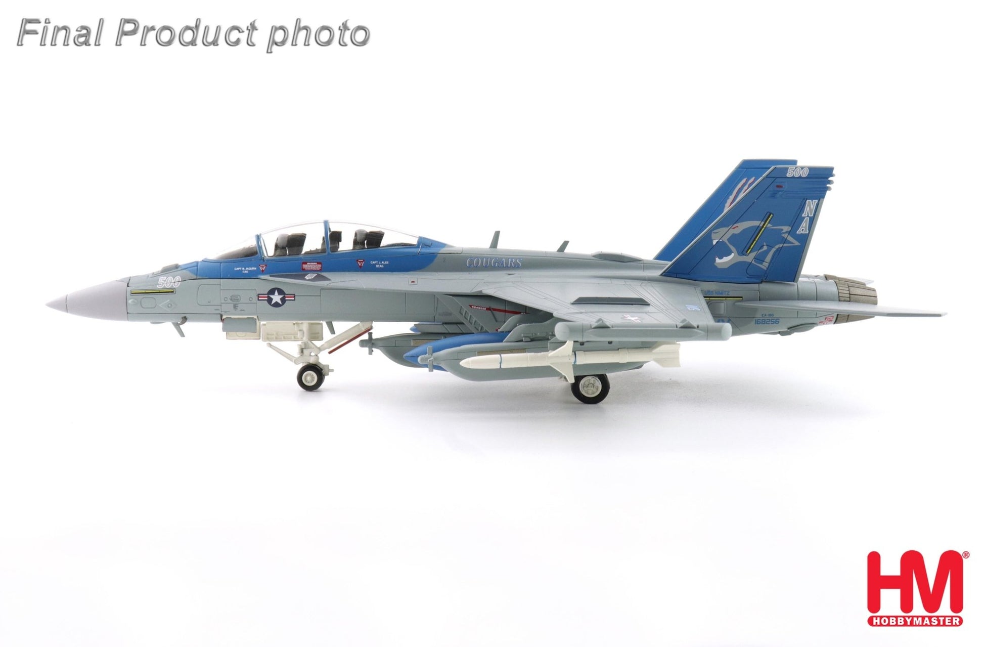 Hobby Master HA5160 1:72 EA - 18G Growler 168256, VAQ - 139 "Cougars", USN, 2025