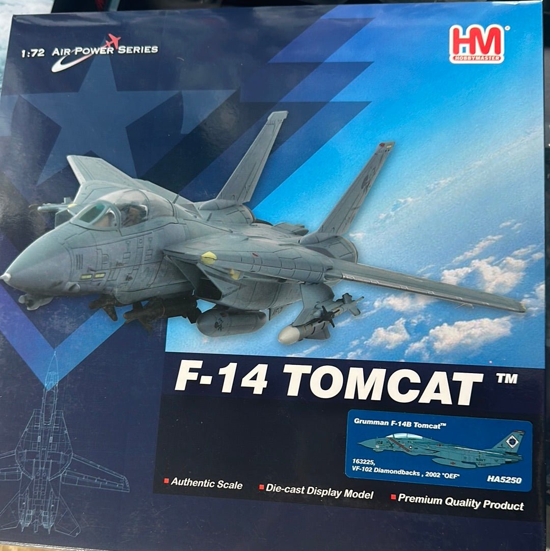 Hobby Master HA5250 1:72 F - 14B Tomcat Diamondbacks, 2002 “OEF”