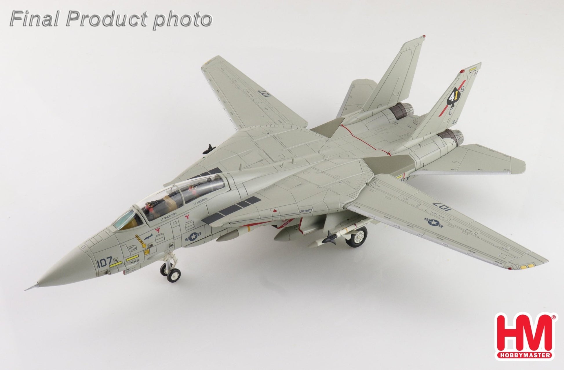 Hobby Master HA5257 1:72 F - 14A "Sukhoi Killer" 160390, VF - 41, USS Nimitz, Feb 1982