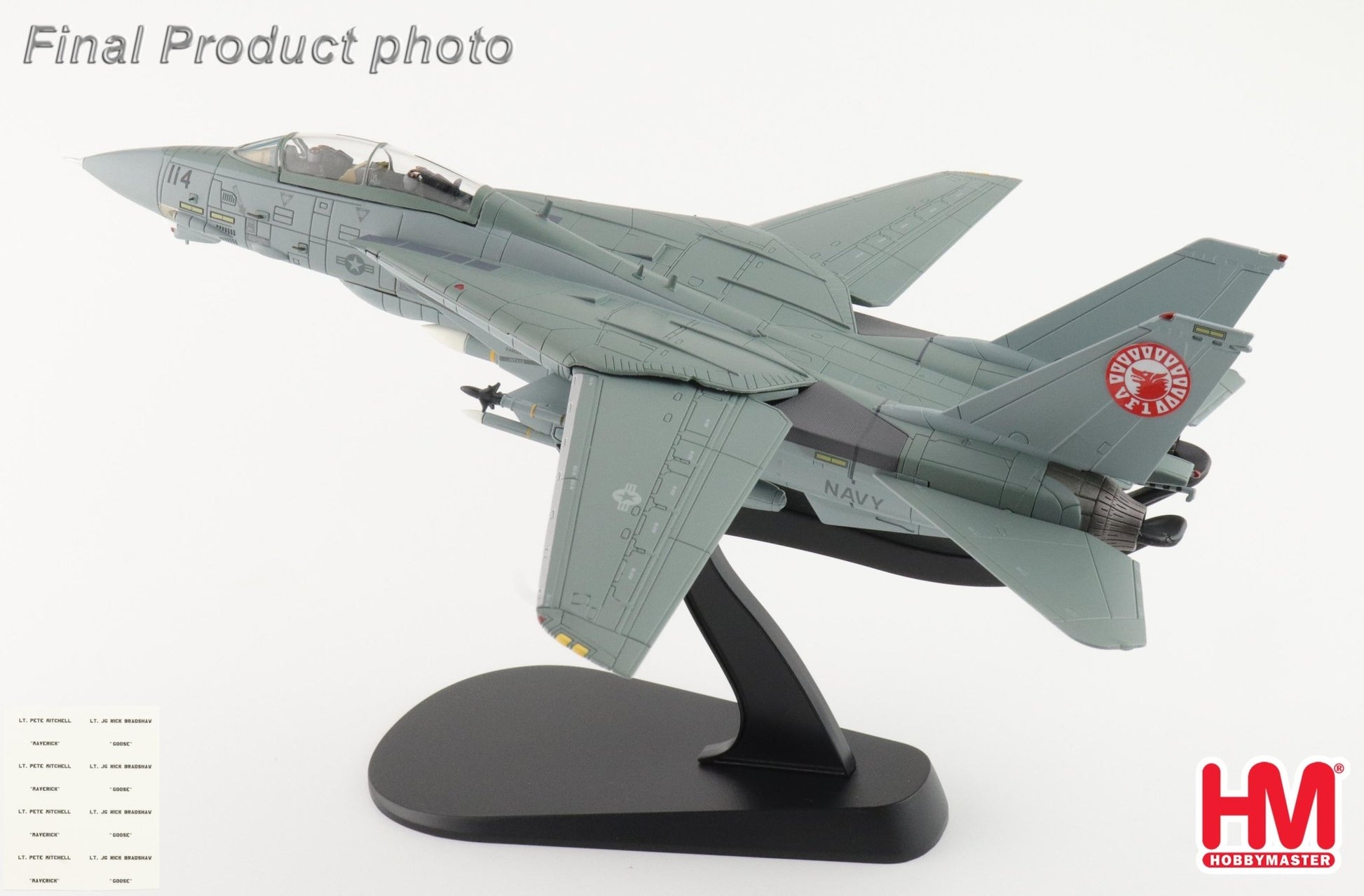 Hobby Master HA5260 1:72 F - 14A Tomcat 160665, VF - 1, US Navy (w/optional decal)