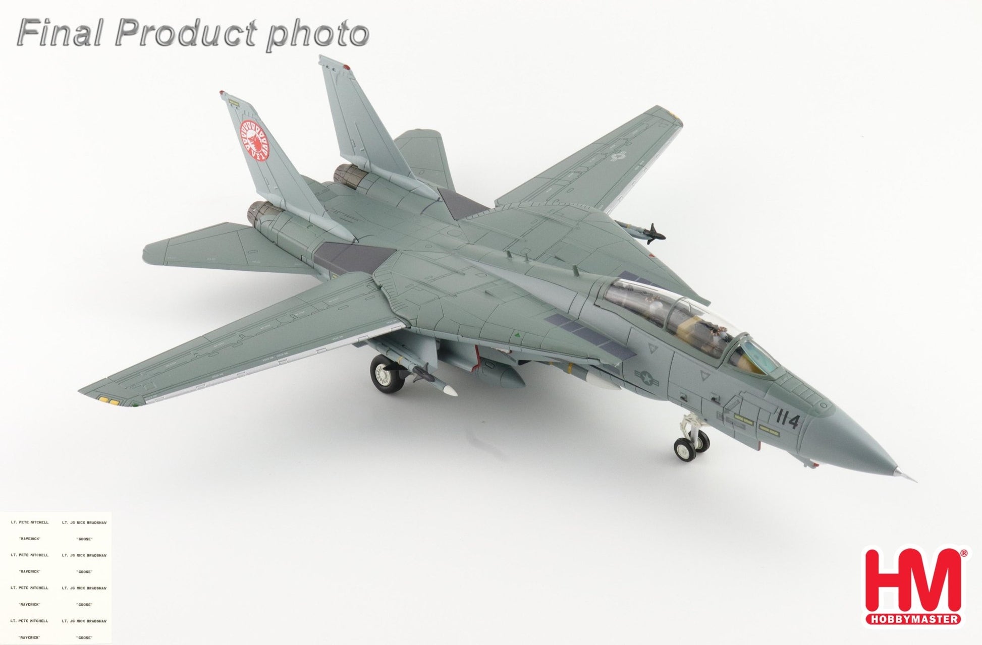 Hobby Master HA5260 1:72 F - 14A Tomcat 160665, VF - 1, US Navy (w/optional decal)
