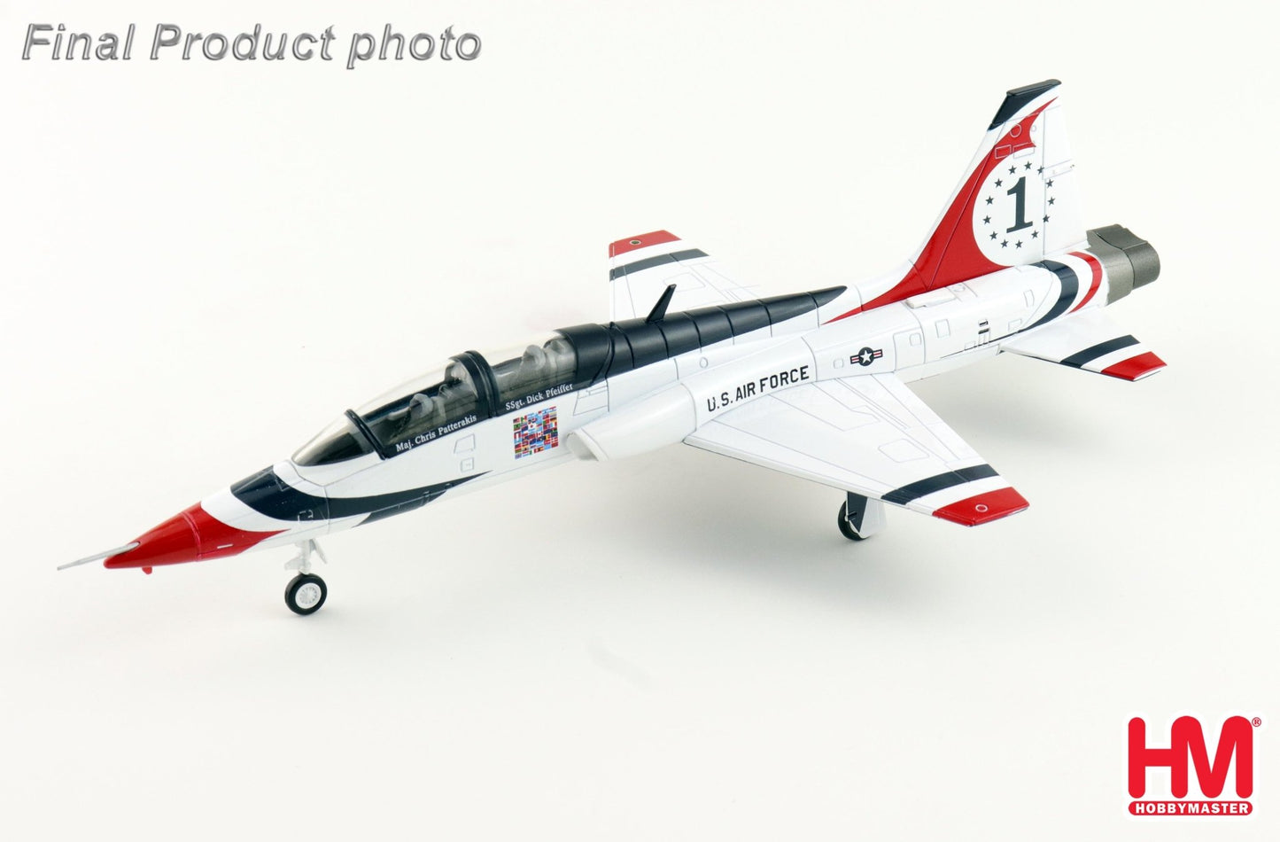 Hobby Master HA5415 1:72 T - 38 "Thunderbirds" No.1 plane, USAF, 1970s