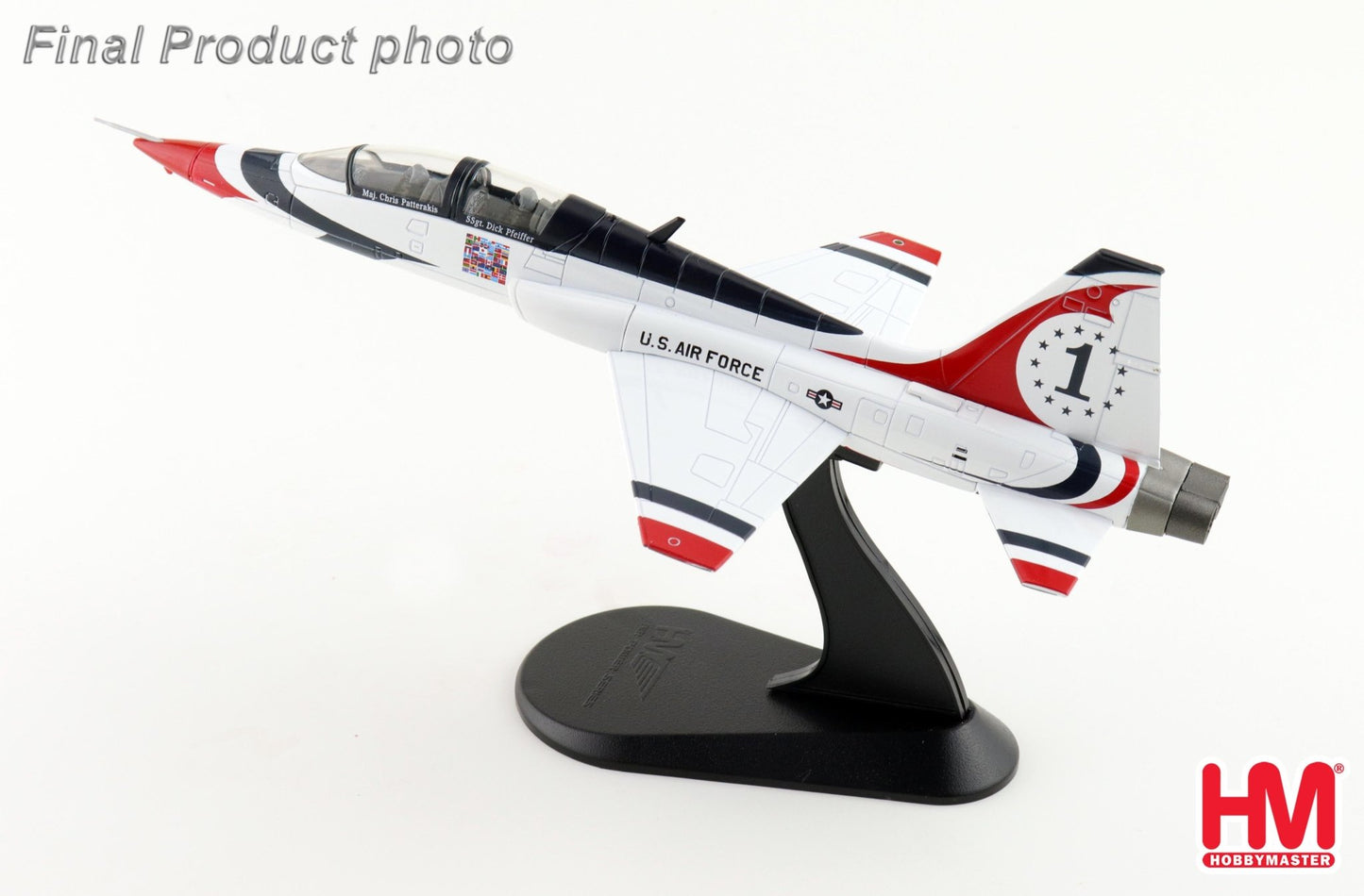 Hobby Master HA5415 1:72 T - 38 "Thunderbirds" No.1 plane, USAF, 1970s