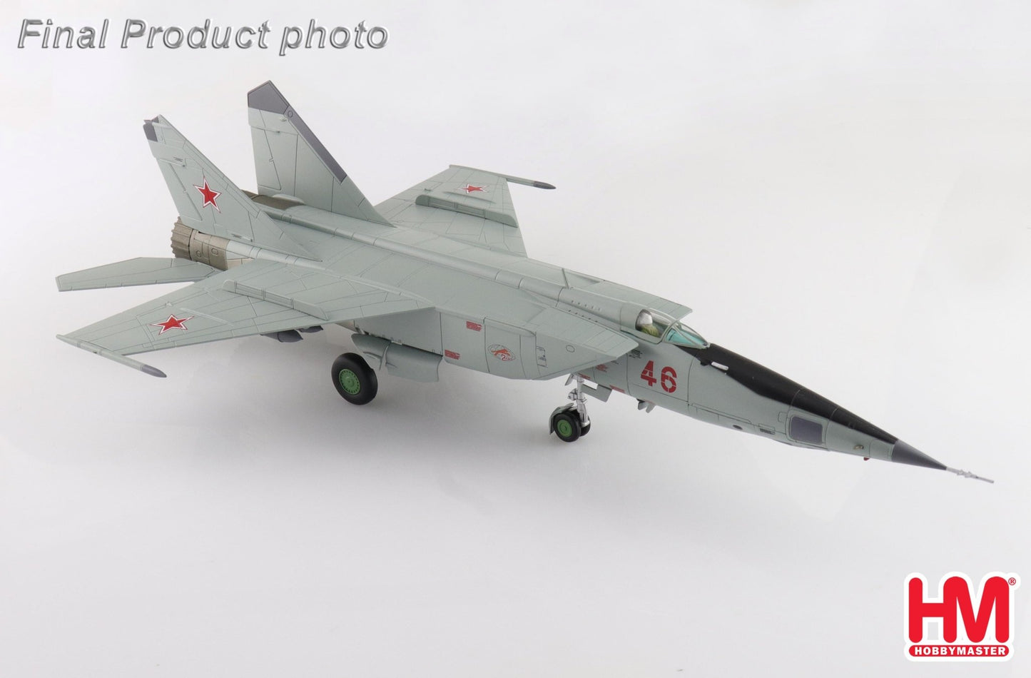 Hobby Master HA5651 1:72 MIG - 25RBT Red 46, 47th GRAP, 2nd Sqn., May 2001 (with 8 x FAB - 500 bombs)