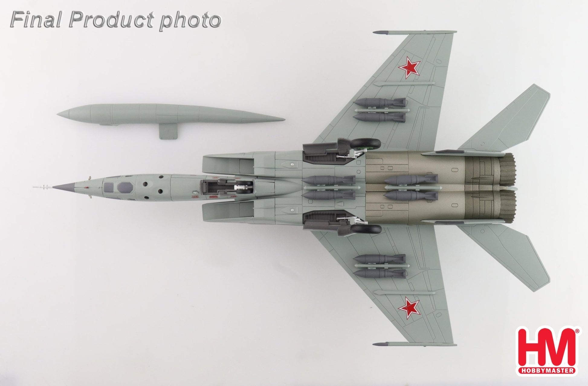 Hobby Master HA5651 1:72 MIG - 25RBT Red 46, 47th GRAP, 2nd Sqn., May 2001 (with 8 x FAB - 500 bombs)