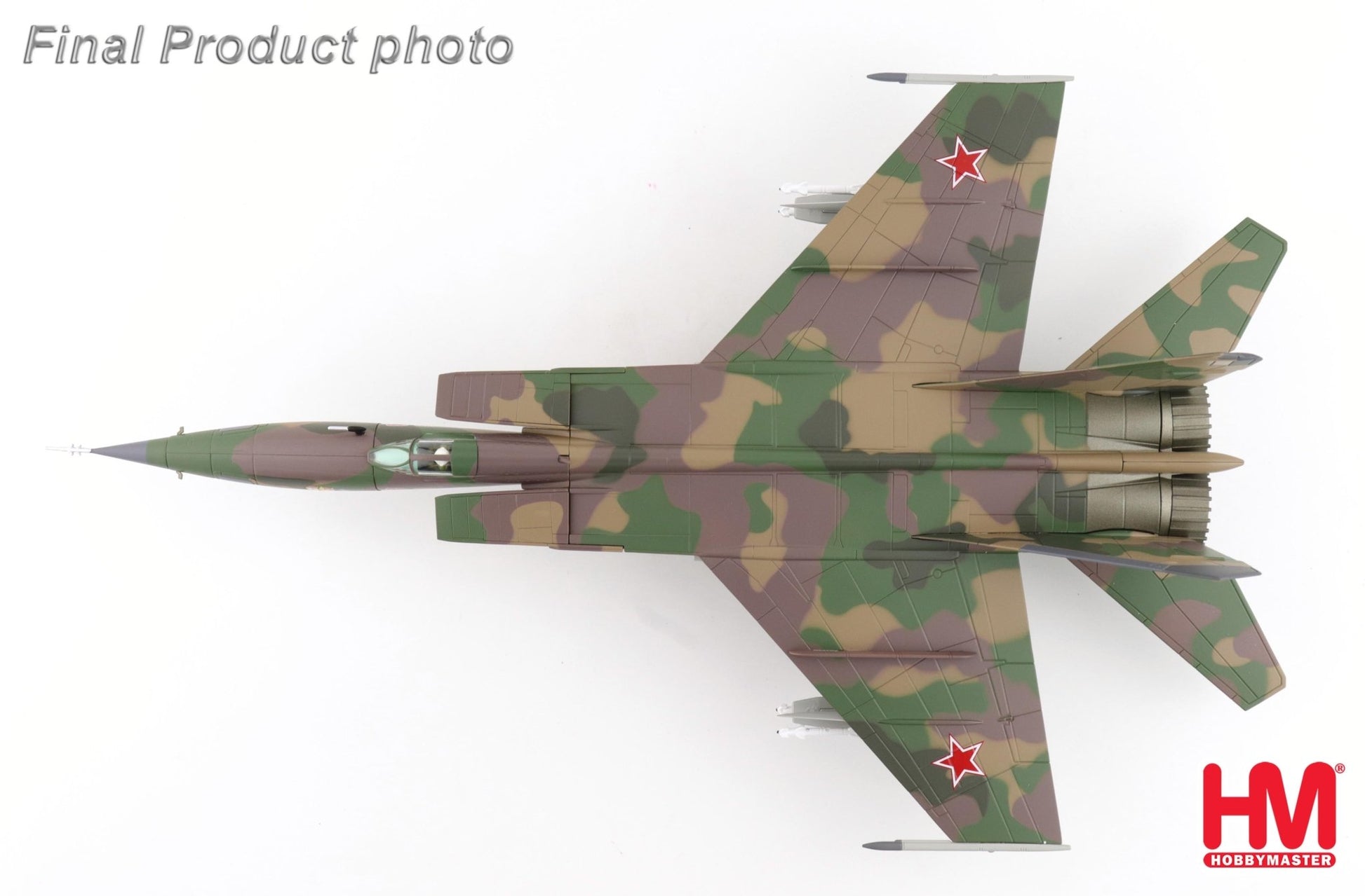 Hobby Master HA5654 1:72 MIG - 25RBF Red 20, 47th GRAP, Shatalovo AB, 2001