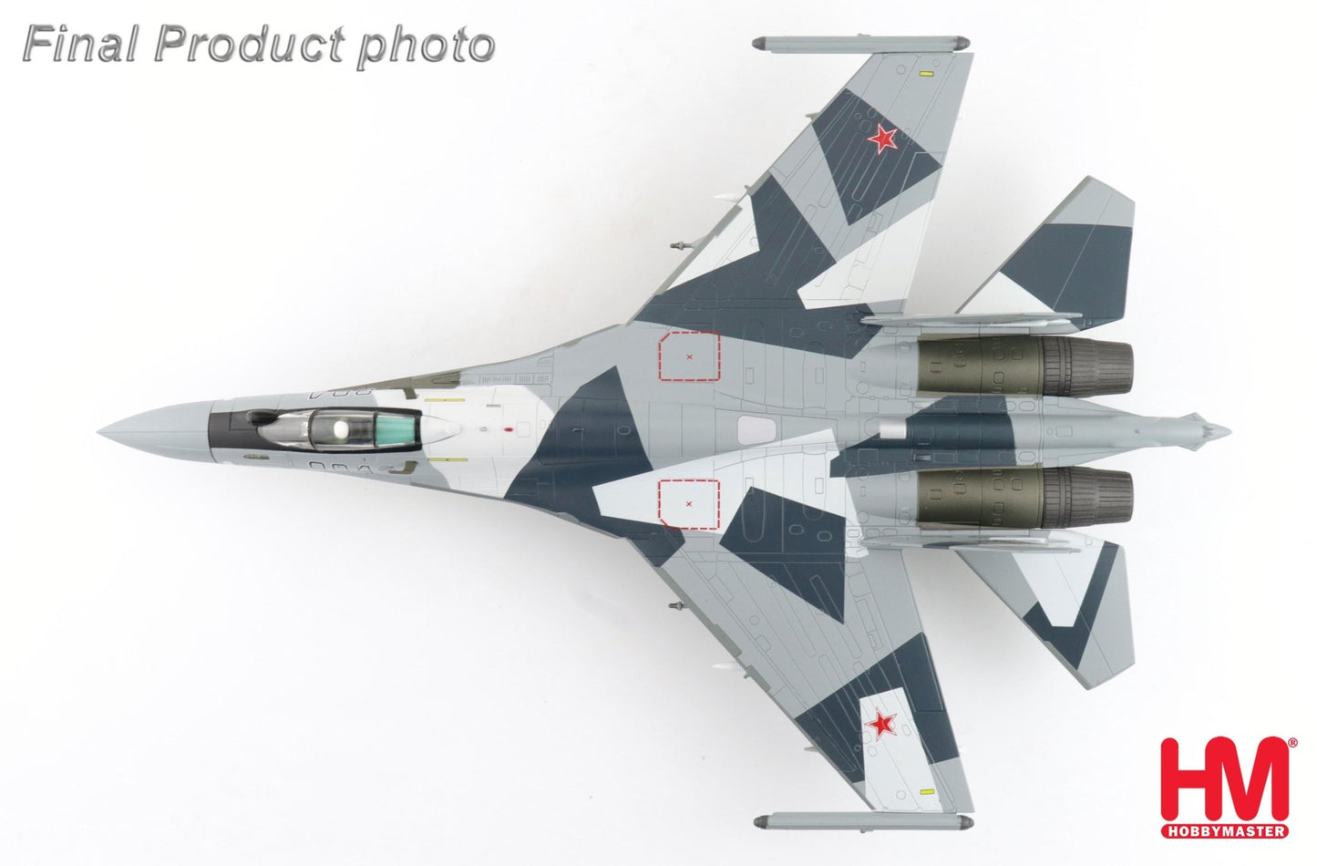 Hobby Master HA5717 1:72 Su - 35 Flanker "Prototype" 904, Russian Air Force (w/2 x ECM pod, 4 x R - 77, 2 x KH - 59, 2 x KH - 31, 2 x KAB - 1500L)