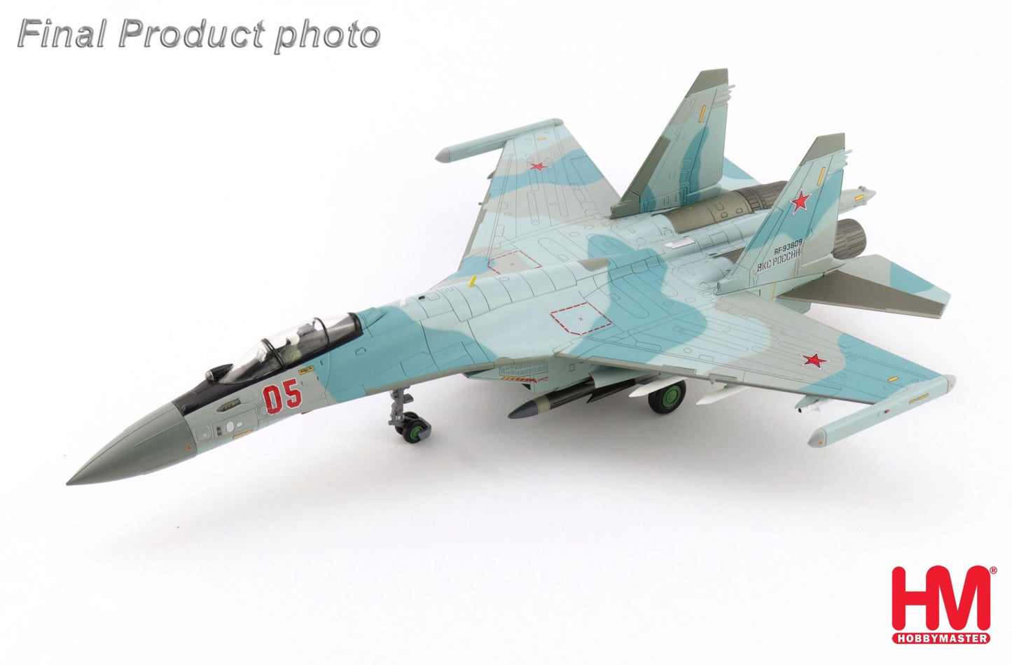 Hobby Master HA5718 1:72 Su-35S Flanker E, Red 05/RF-93809, Russian Air Force, 2025, (w/Khibiny-U ECM pods)