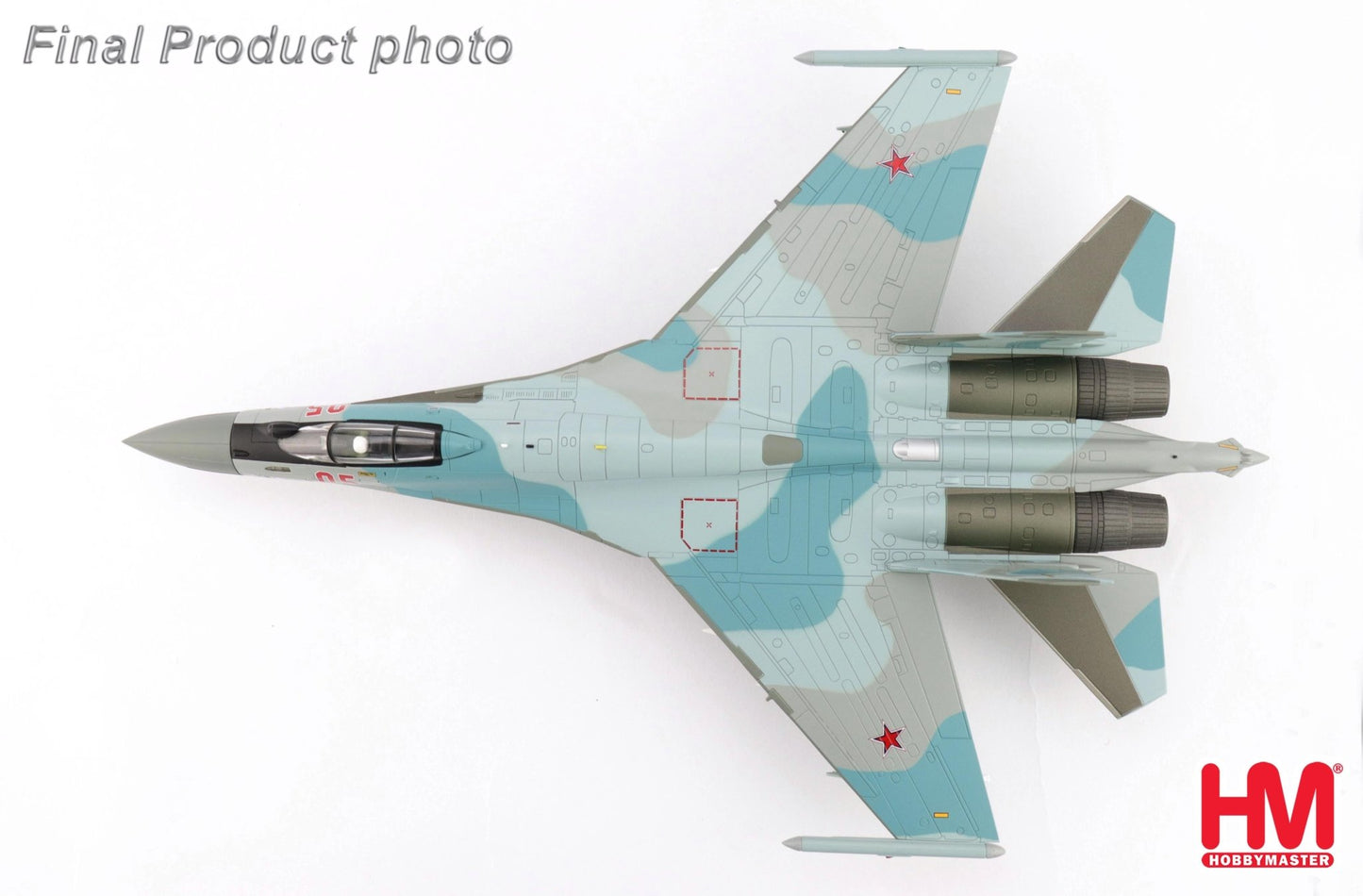 Hobby Master HA5718 1:72 Su-35S Flanker E, Red 05/RF-93809, Russian Air Force, 2025, (w/Khibiny-U ECM pods)