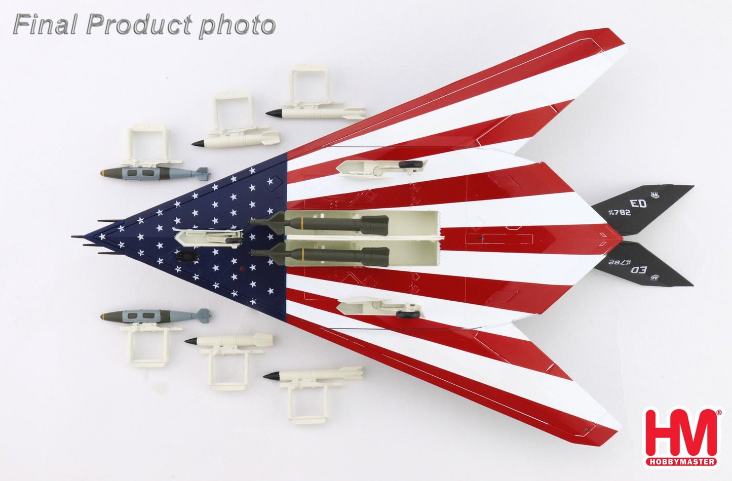 Hobby Master HA5814 1:72 YF-117 Nighhawk 79-10782, 410th FTS, Edwards, 2005