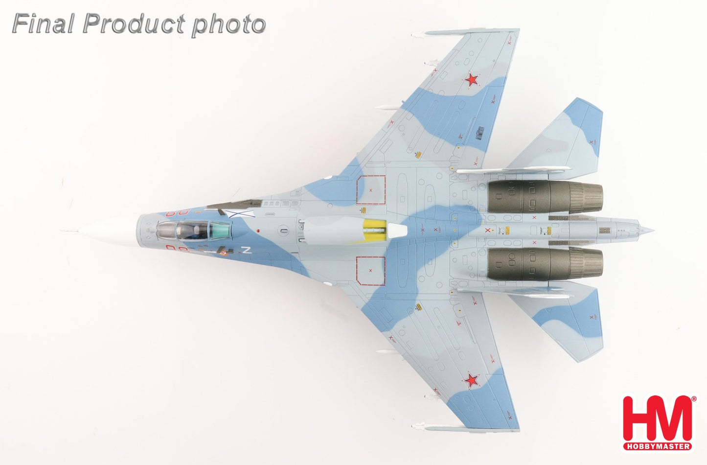 Hobby Master HA6019 1:72 Su - 27P Flanker B Red 98/RF - 33753, Russian Navy, 2020s