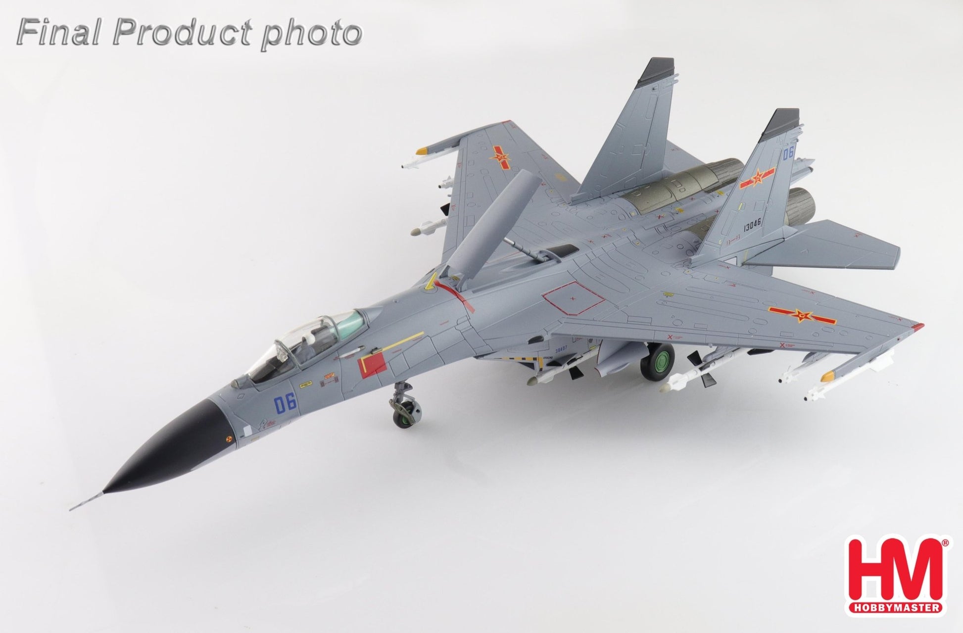 Hobby Master HA6022 1:72 Su - 27SK " Military Parade of the Century scheme" 13046, Unit of Wang Hai (former Nanjing Military Region), PLAAF, 1999