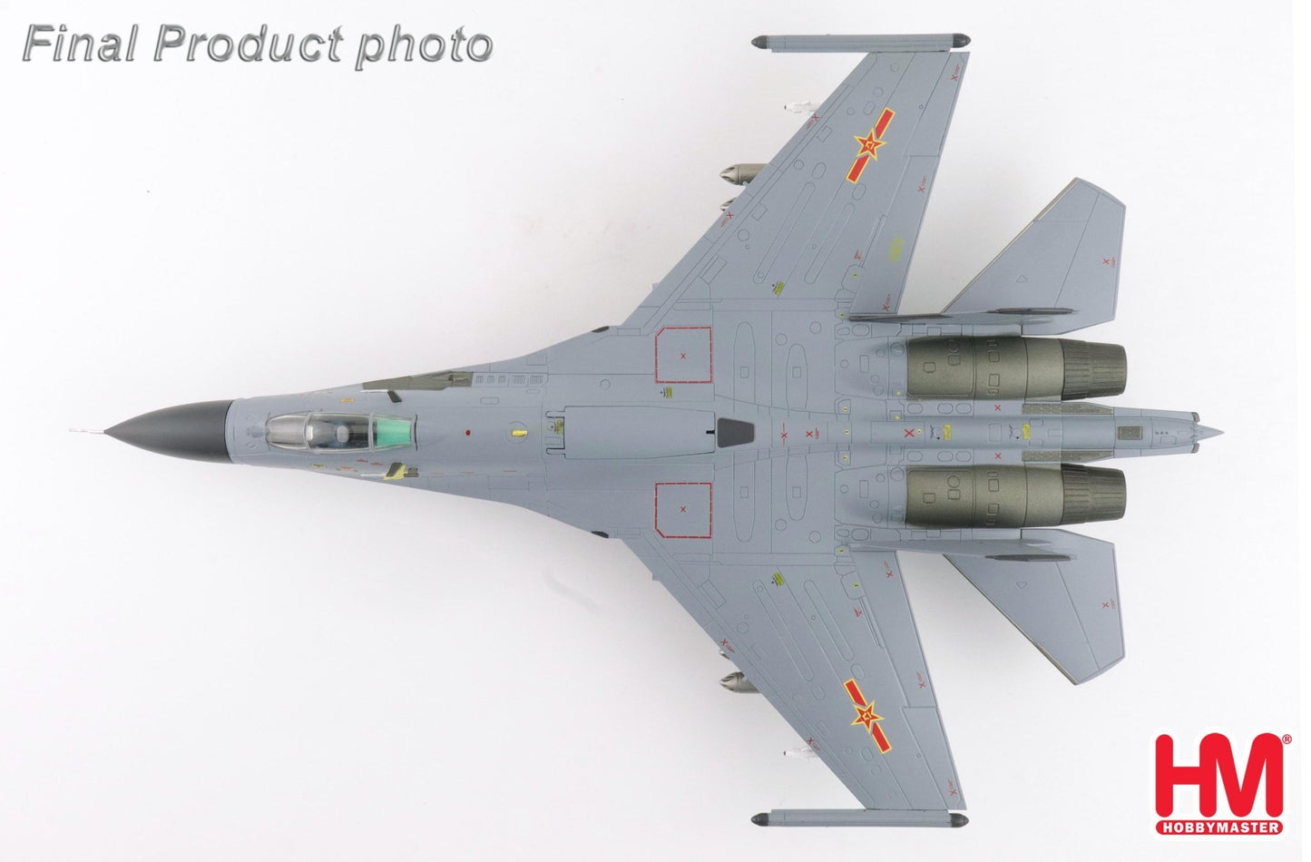 Hobby Master HA6023 1:72 J - 11A "Golden Helmet" 40547, PLAAF, May 2014 (with 1/8 Golden Helmet)