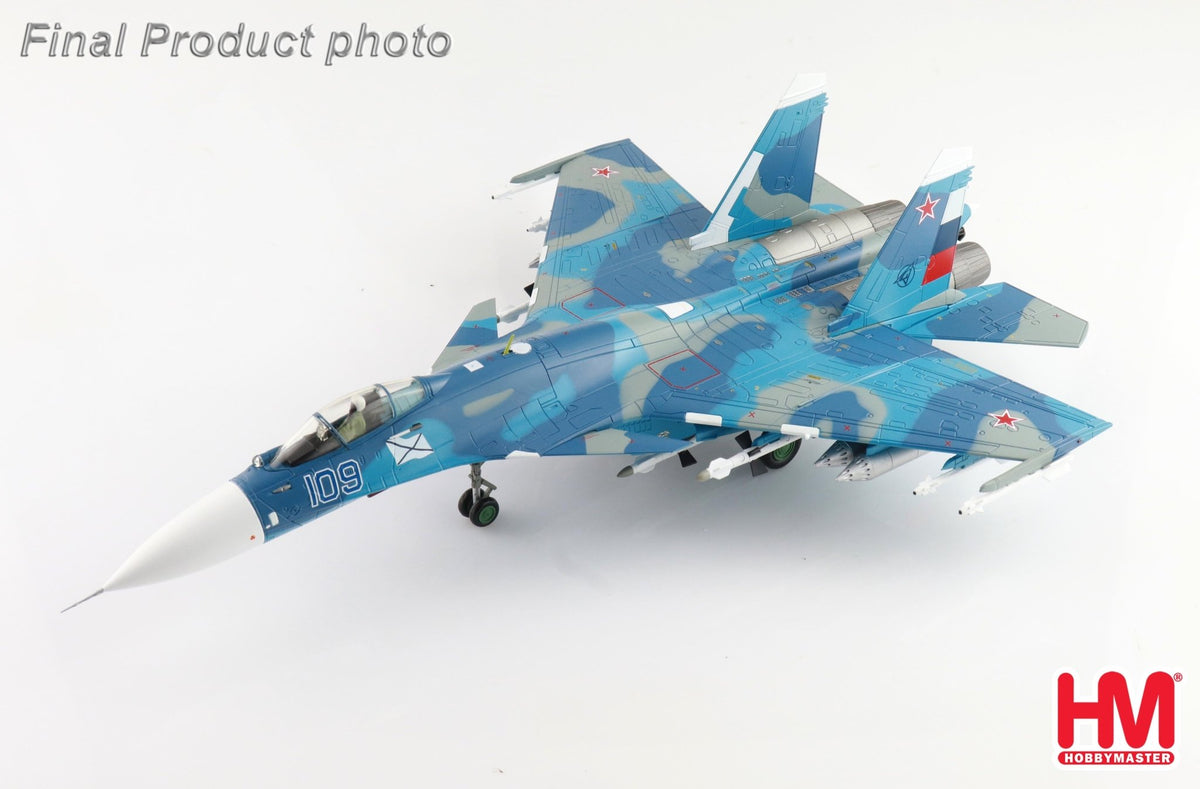 Hobby Master HA6050 1:72 Su - 27K Sea Flanker Bort 109, aircraft carrier "Admiral Kuznetsov", Mediterranean Sea 1996 (with KH - 41 Moskit missile)