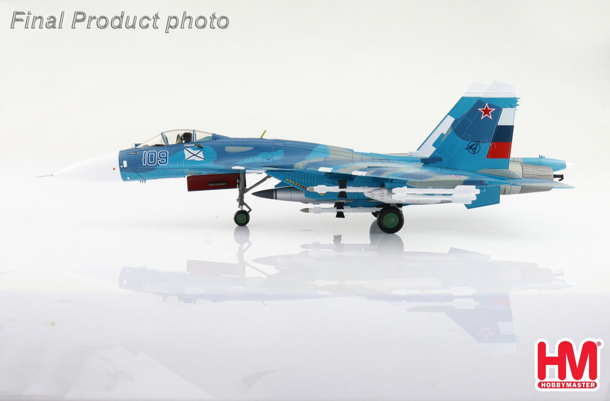 Hobby Master HA6050 1:72 Su - 27K Sea Flanker Bort 109, aircraft carrier "Admiral Kuznetsov", Mediterranean Sea 1996 (with KH - 41 Moskit missile)