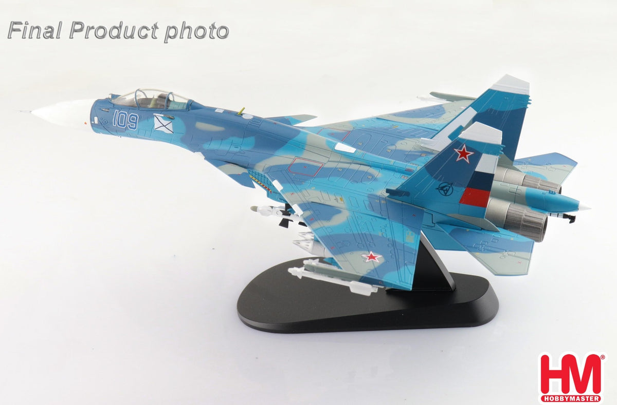 Hobby Master HA6050 1:72 Su - 27K Sea Flanker Bort 109, aircraft carrier "Admiral Kuznetsov", Mediterranean Sea 1996 (with KH - 41 Moskit missile)