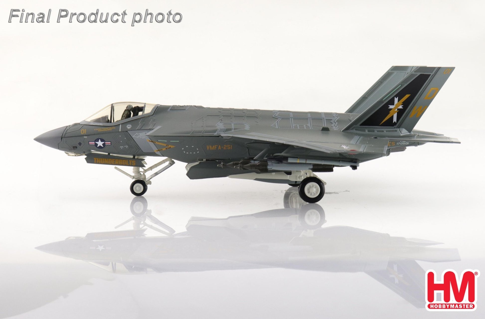 Hobby Master HA6211 1:72 F - 35C Lightning II 170501, VMFA - 251, 2024