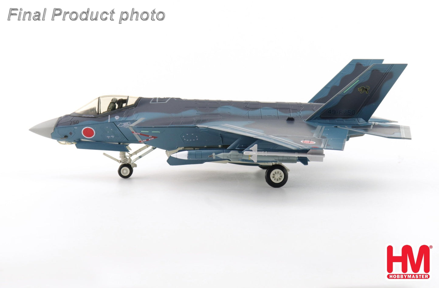 Hobby Master HA6214 1:72 F - 35C JASDF (what if scheme) 49 - 8759, 8th Squadron, JASDF (w/ ASM - 3 missiles)