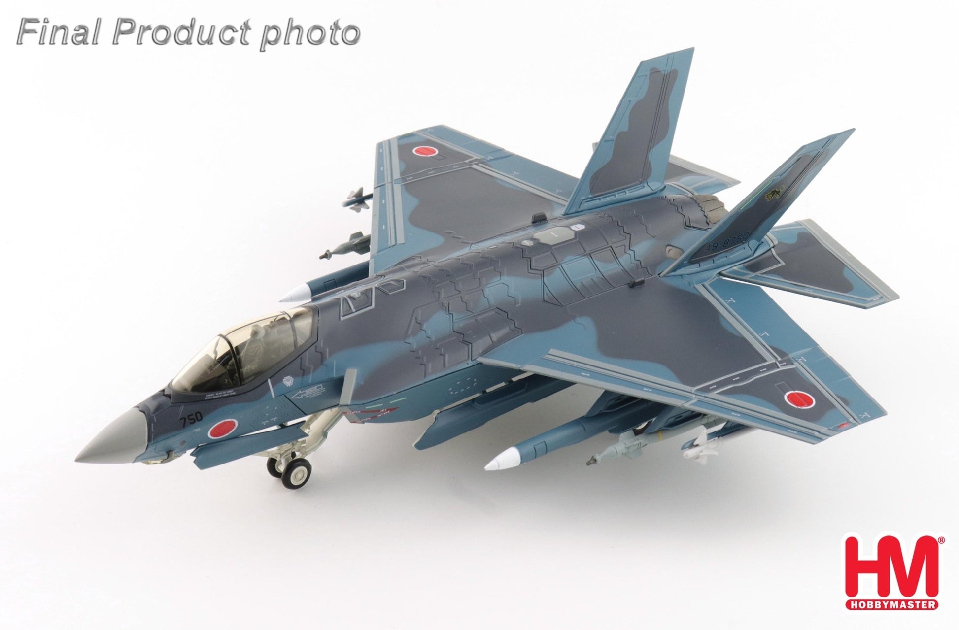 Hobby Master HA6214 1:72 F - 35C JASDF (what if scheme) 49 - 8759, 8th Squadron, JASDF (w/ ASM - 3 missiles)
