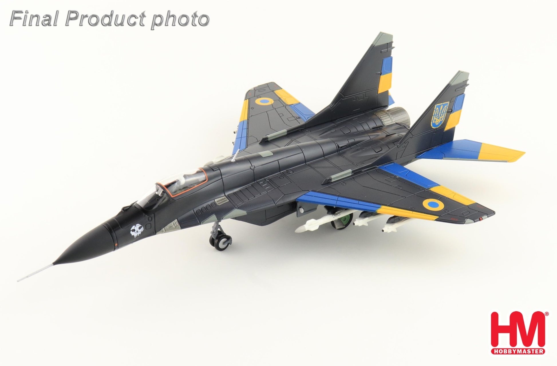 Hobby Master HA6525 1:72 MIG - 29 "Ghost of Kyiv" 40th Tactical Aviation Brigade, Ukrainian AF, Vasylkiv AB, 2023
