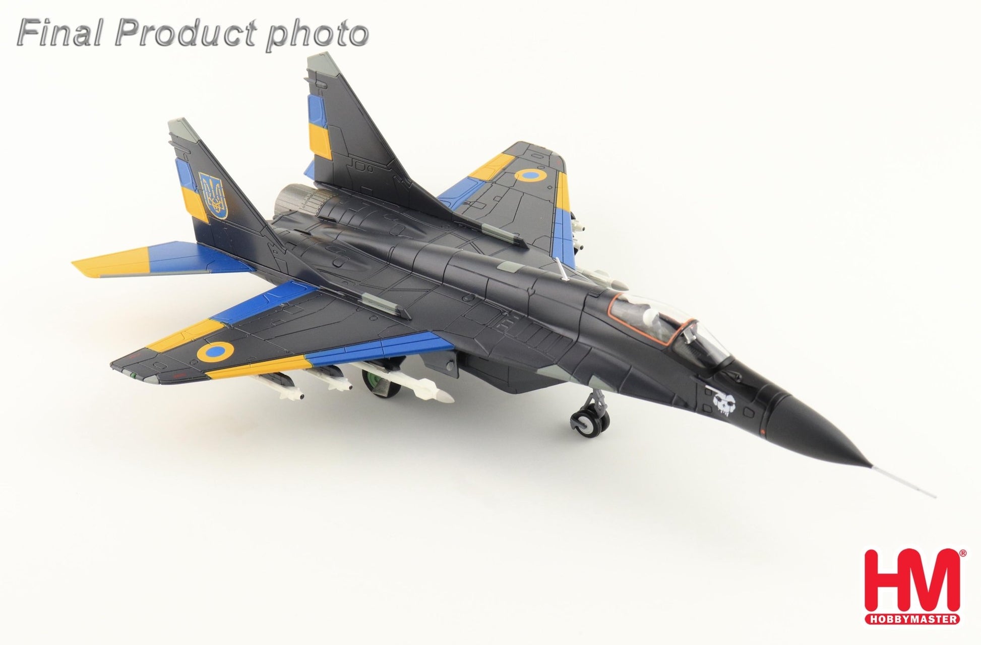 Hobby Master HA6525 1:72 MIG - 29 "Ghost of Kyiv" 40th Tactical Aviation Brigade, Ukrainian AF, Vasylkiv AB, 2023