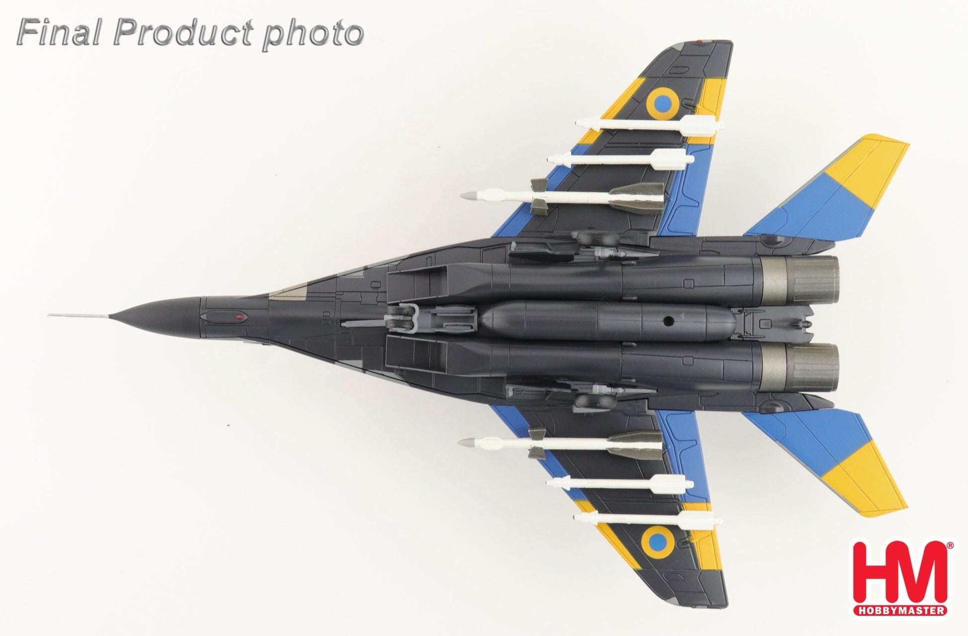 Hobby Master HA6525 1:72 MIG - 29 "Ghost of Kyiv" 40th Tactical Aviation Brigade, Ukrainian AF, Vasylkiv AB, 2023