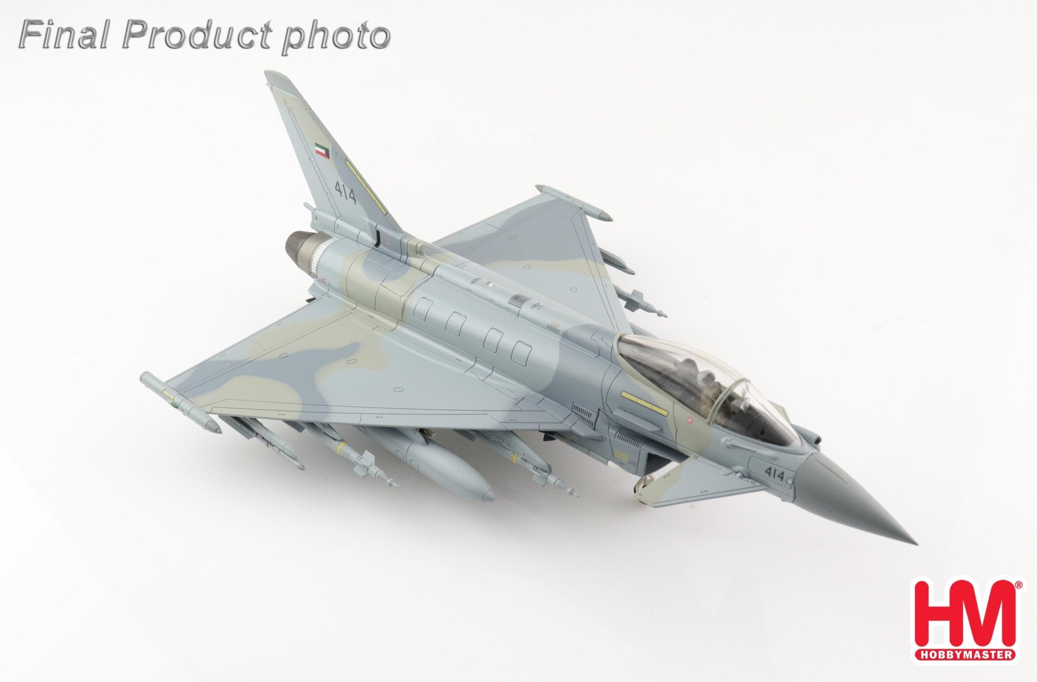 Hobby Master HA6619 1:72 Eurofighter Typhoon 414 Kuwait Air Force – MTS ...