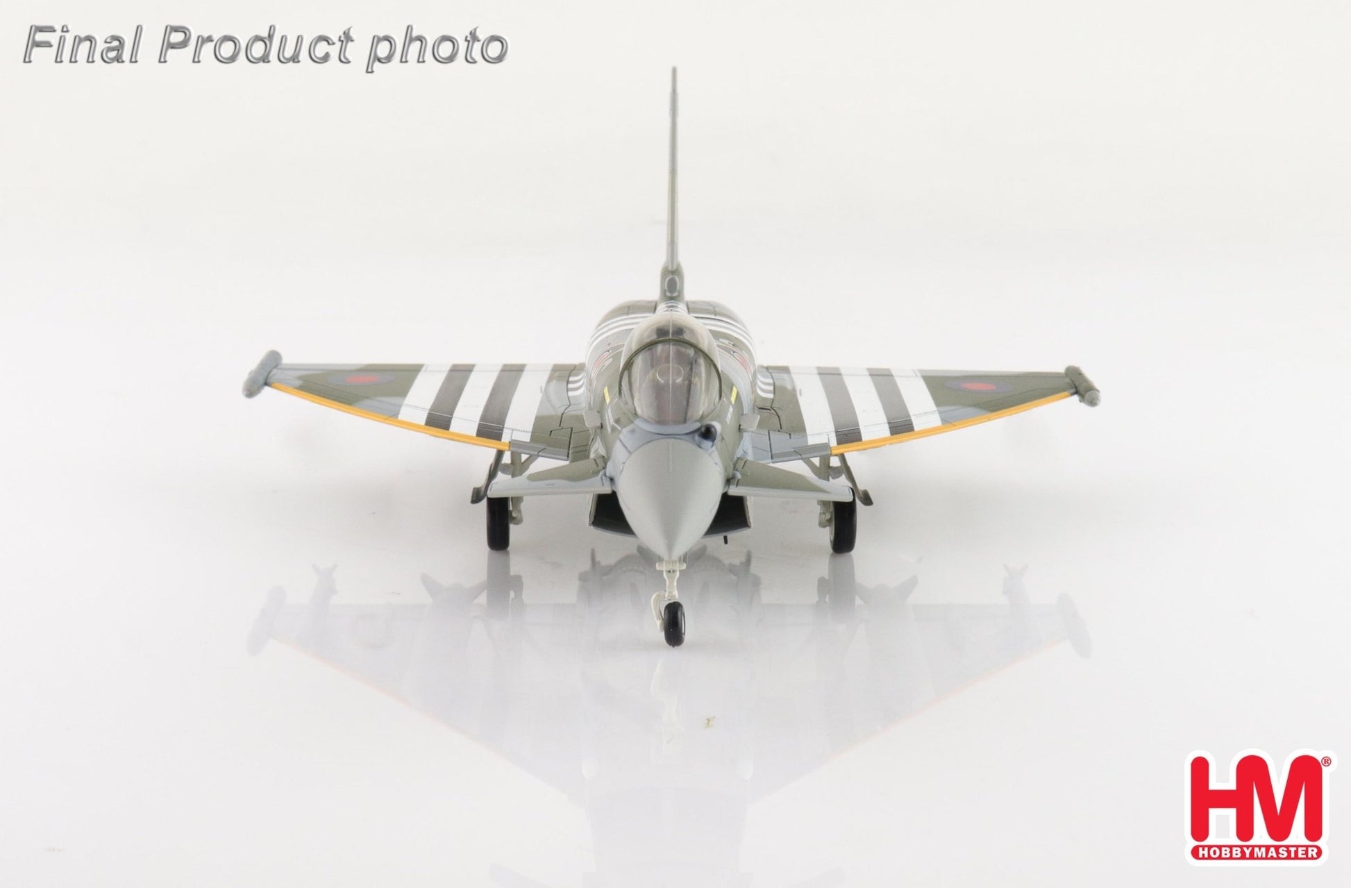 Hobby Master HA6626b 1:72 Eurofighter Typhoon FGR4 ZJ913/FM - G, RAF, 2024 (w/2 x empty pylon, 1 center fuel tank)