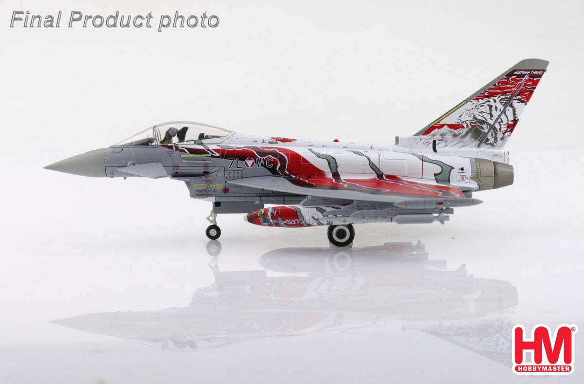 Hobby Master HA6628 1:72 Eurofighter Typhoon 7L+WC, Austrian AF "NATO Tiger Meet 2023"