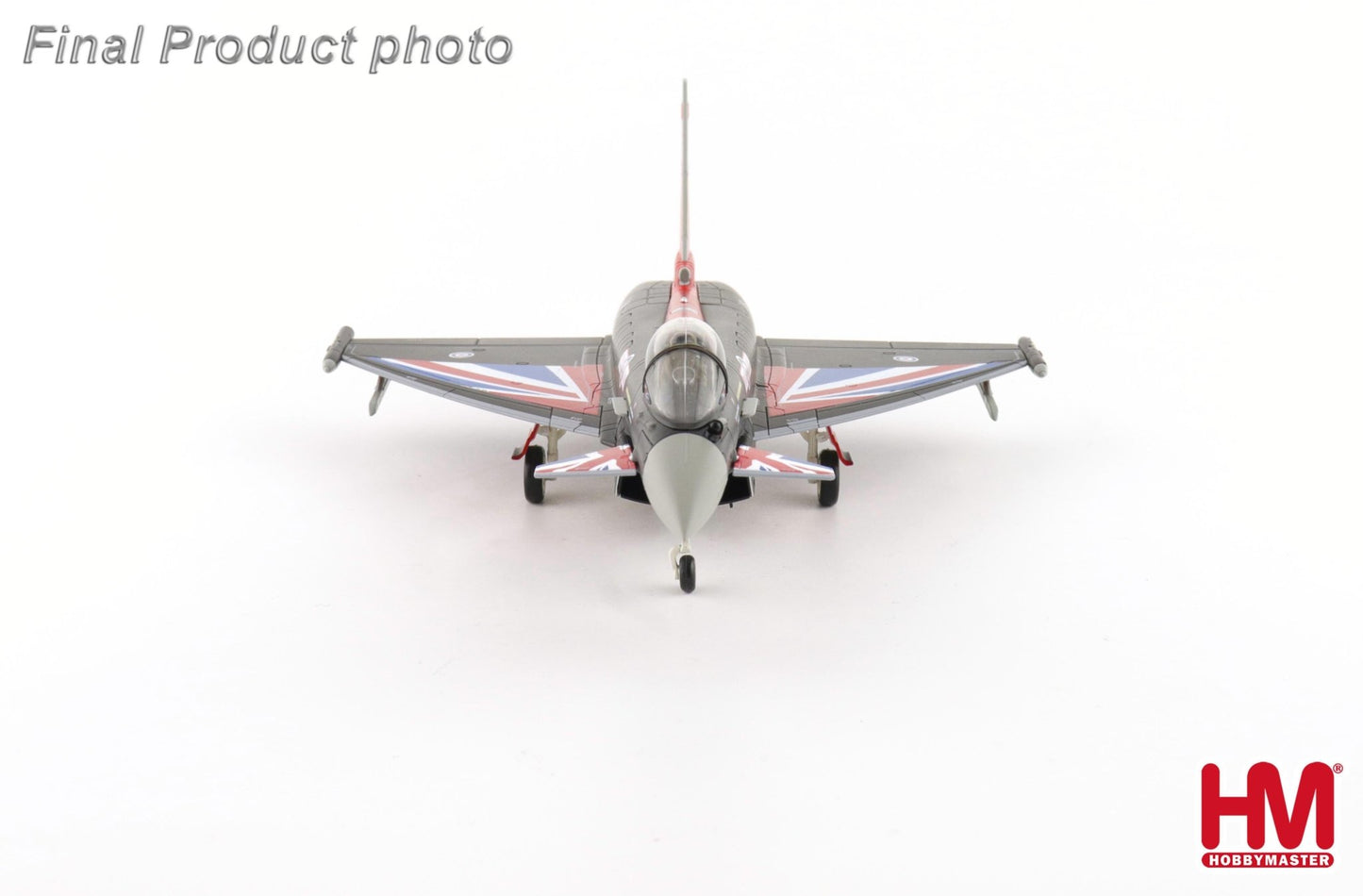 Hobby Master HA6629b 1:72 Eurofighter Typhoon "Blackjack" ZJ914, RAF, 2021 (w/generic box, 2 x empty pylon, 1 x center fuel tank )