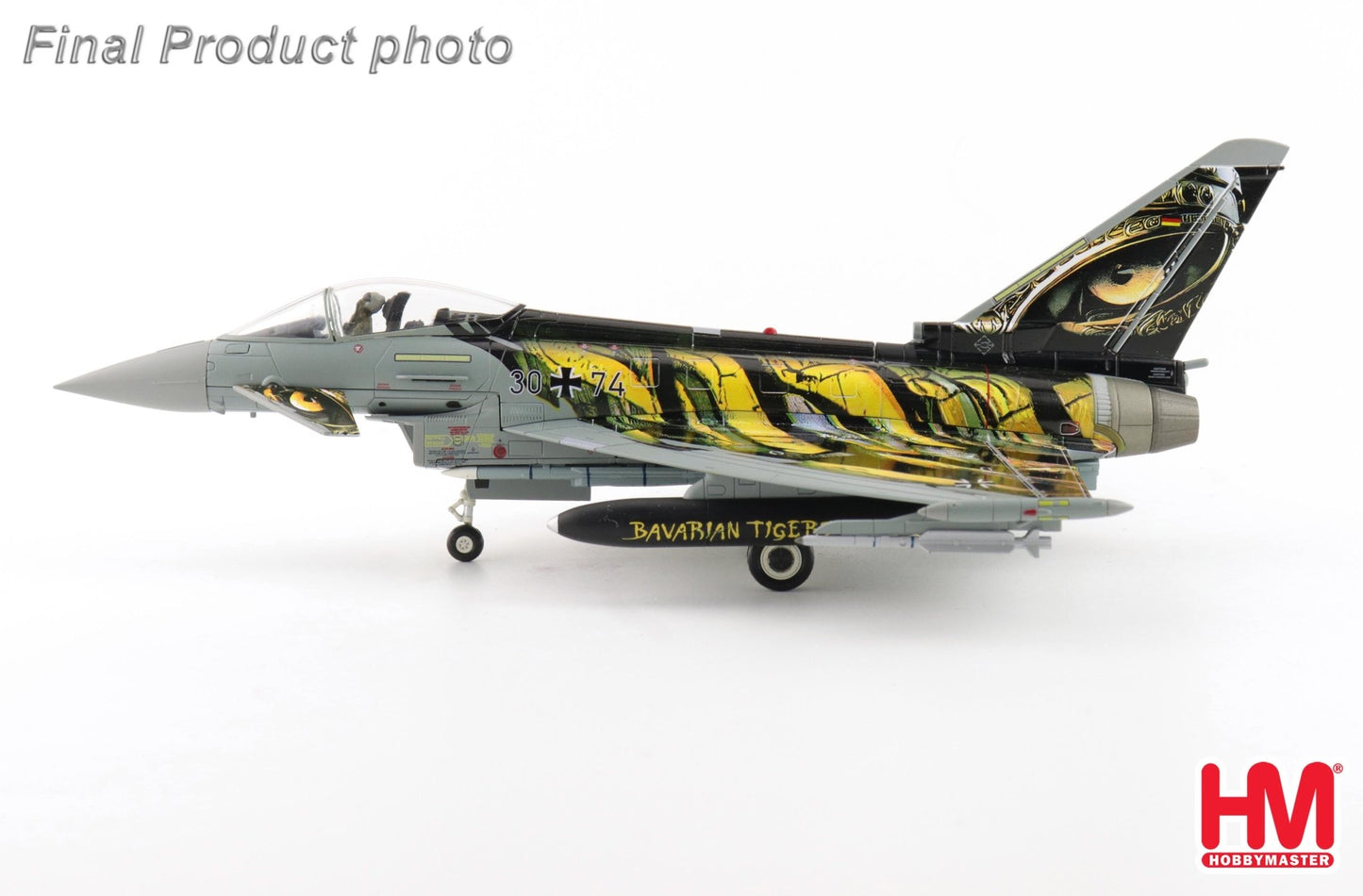 Hobby Master HA6631 1:72 Eurofighter Typhoon "Castle Tiger" 30+74, German Air Force, 2025