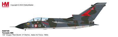 Hobby Master HA6720 1:72 Tornado IDS 154° Gruppo "Red Devils", 6º Stormo , Italian Air Force, 1980s