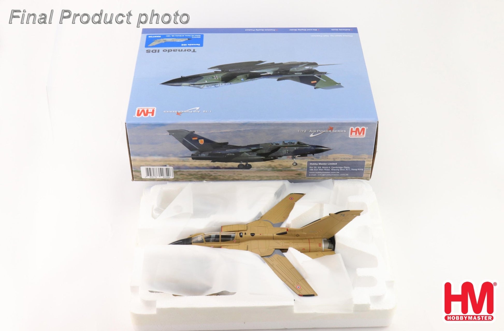 Hobby Master HA6730 1:72 Tornado IDS MM7074, Italian Air Force, Al Dhafra AB, 1991