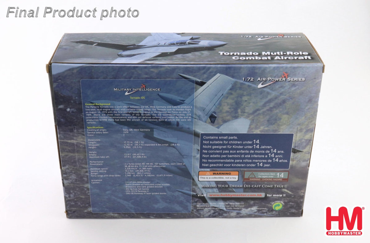Hobby Master HA6731 1:72 Tornado GR.1 7507, 75th Sqn., RSAF, Coningsby AB, 2013