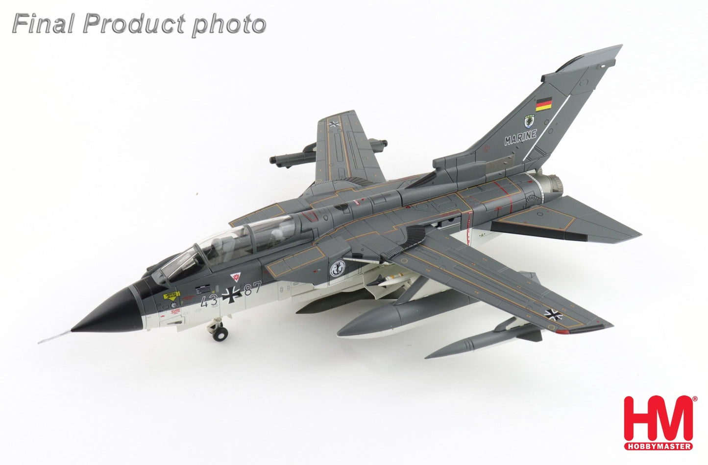 Hobby Master HA6732 1:72 Tornado IDS MFG 43+87, MFG2, Eggebek, Germany, 1996 (w/ 2 x AS.34 missile)