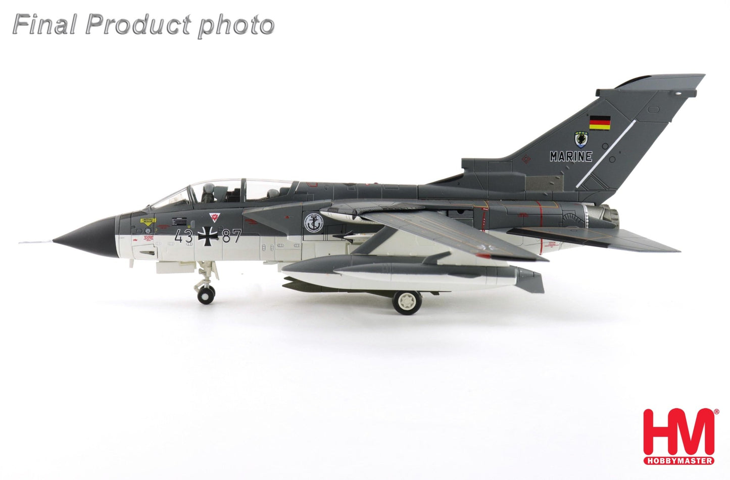 Hobby Master HA6732 1:72 Tornado IDS MFG 43+87, MFG2, Eggebek, Germany, 1996 (w/ 2 x AS.34 missile)