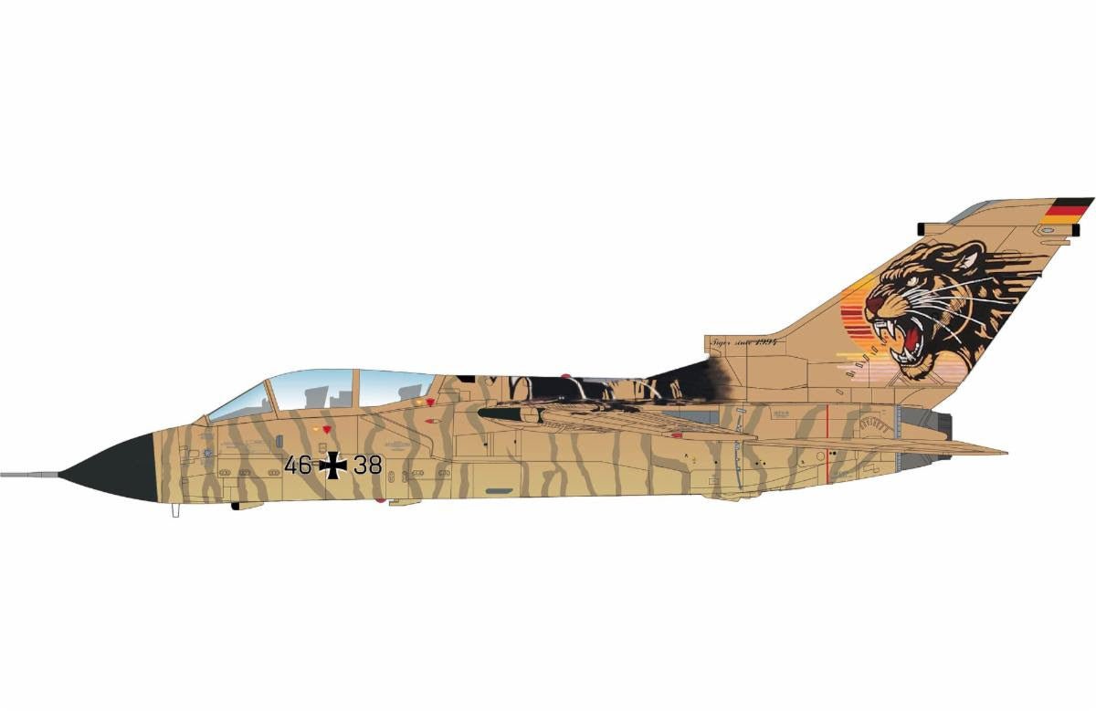 Hobby Master HA6733 1:72Tornado ECR "NATO Tiger Meet 2025" 46+38, TAW 51 "Immelmann", Beja AB, 2025