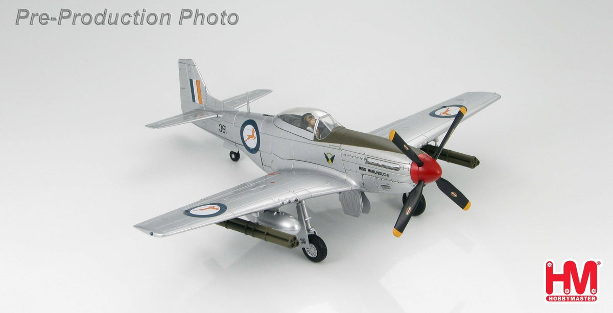 Hobby Master HA7706 1:48 F - 51D Mustang, 2nd Sqn, SAAF, Korea, 1952 "Miss Marunouchi"