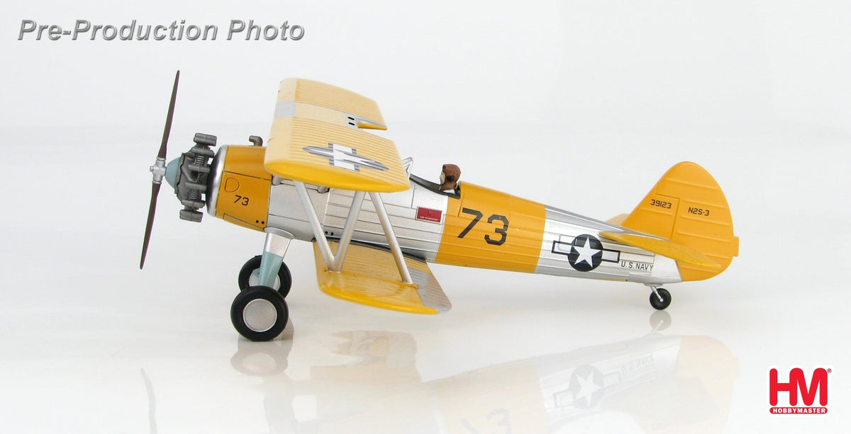 Hobby Master HA8109 1:48 Stearman N2S - 3, 39123, USN, 1944