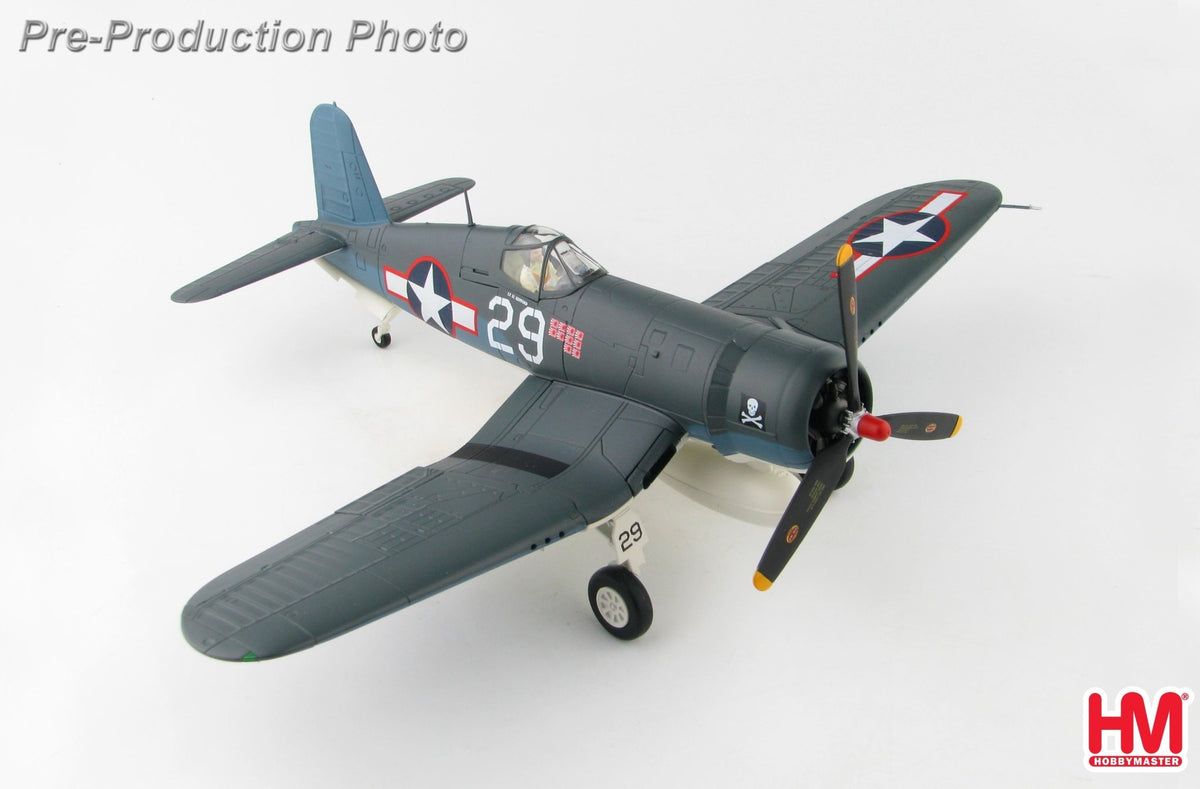 Hobby Master HA8219 1:48 F4U - 1A Corsair White 29 VF - 17 Lt. Ira Kepford Jan 1944