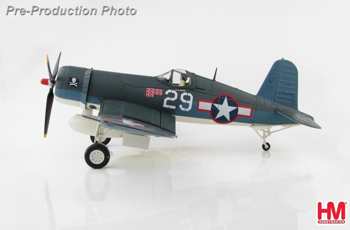 Hobby Master HA8219 1:48 F4U - 1A Corsair White 29 VF - 17 Lt. Ira Kepford Jan 1944