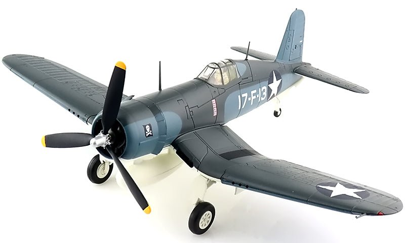 Hobby Master HA82211:48 F4U Corsair USN VF - 17 Jolly Rogers, White 17 - F - 13, USS Bunker Hill