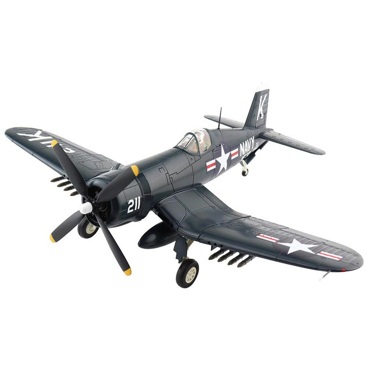 Hobby Master HA8225 1:48 F4U Corsair USN VF - 32, White 211, Jesse L. Brown, USS Leyte, Korea