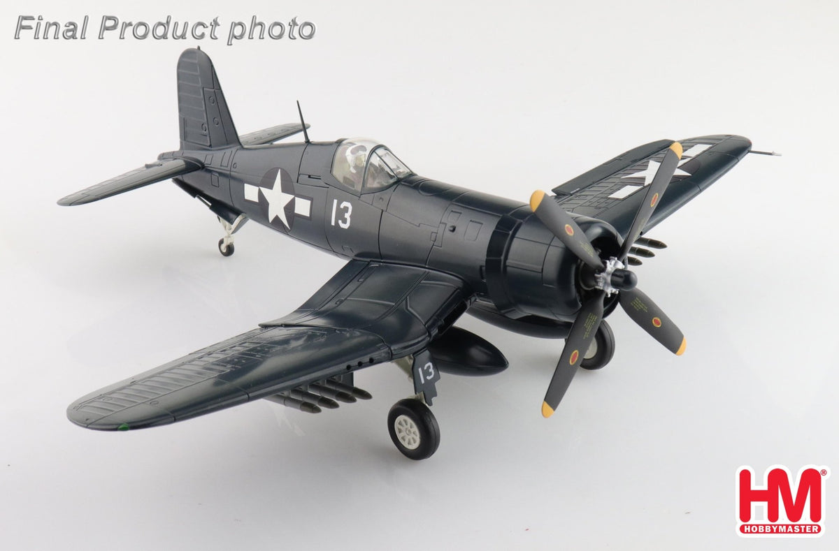 Hobby Master HA8226 1:48 F4U - 4 Corsair White 13, Capt. Kenneth Walsh (21 kills), VMF - 222, Okinawa 1945