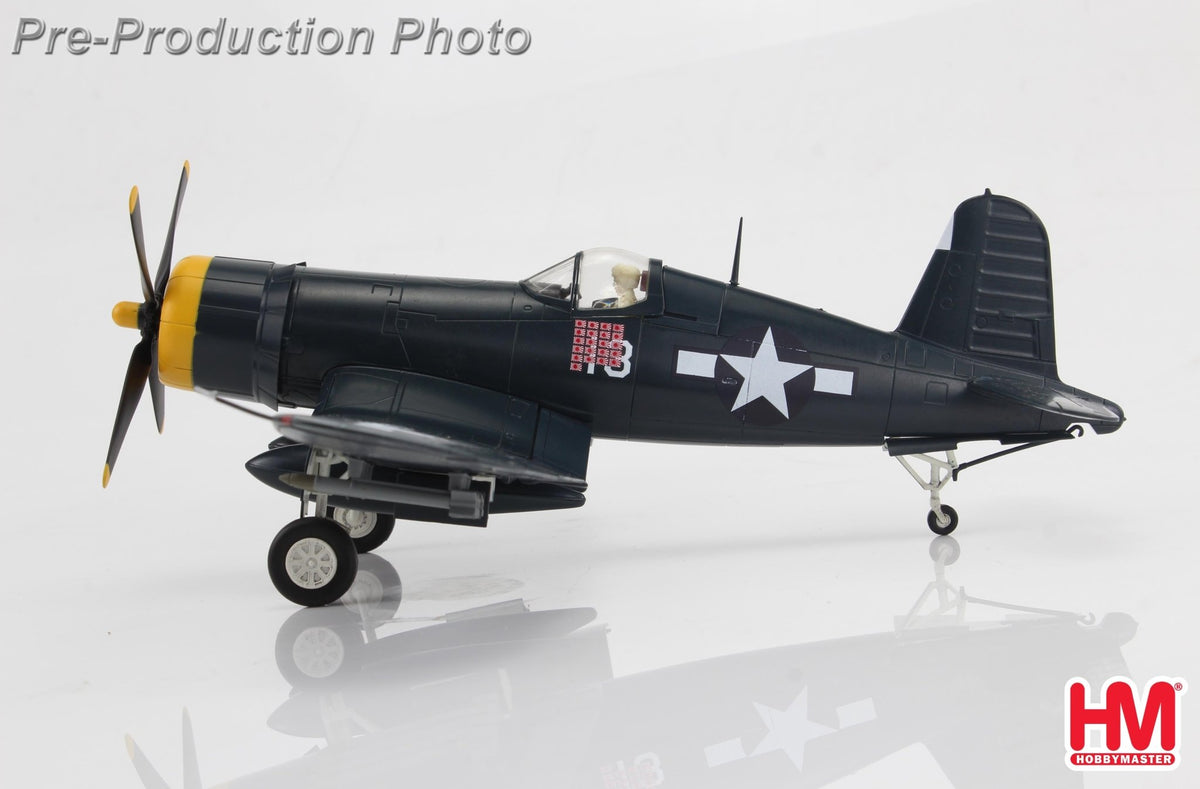 Hobby Master HA8226 1:48 F4U - 4 Corsair White 13, Capt. Kenneth Walsh (21 kills), VMF - 222, Okinawa 1945