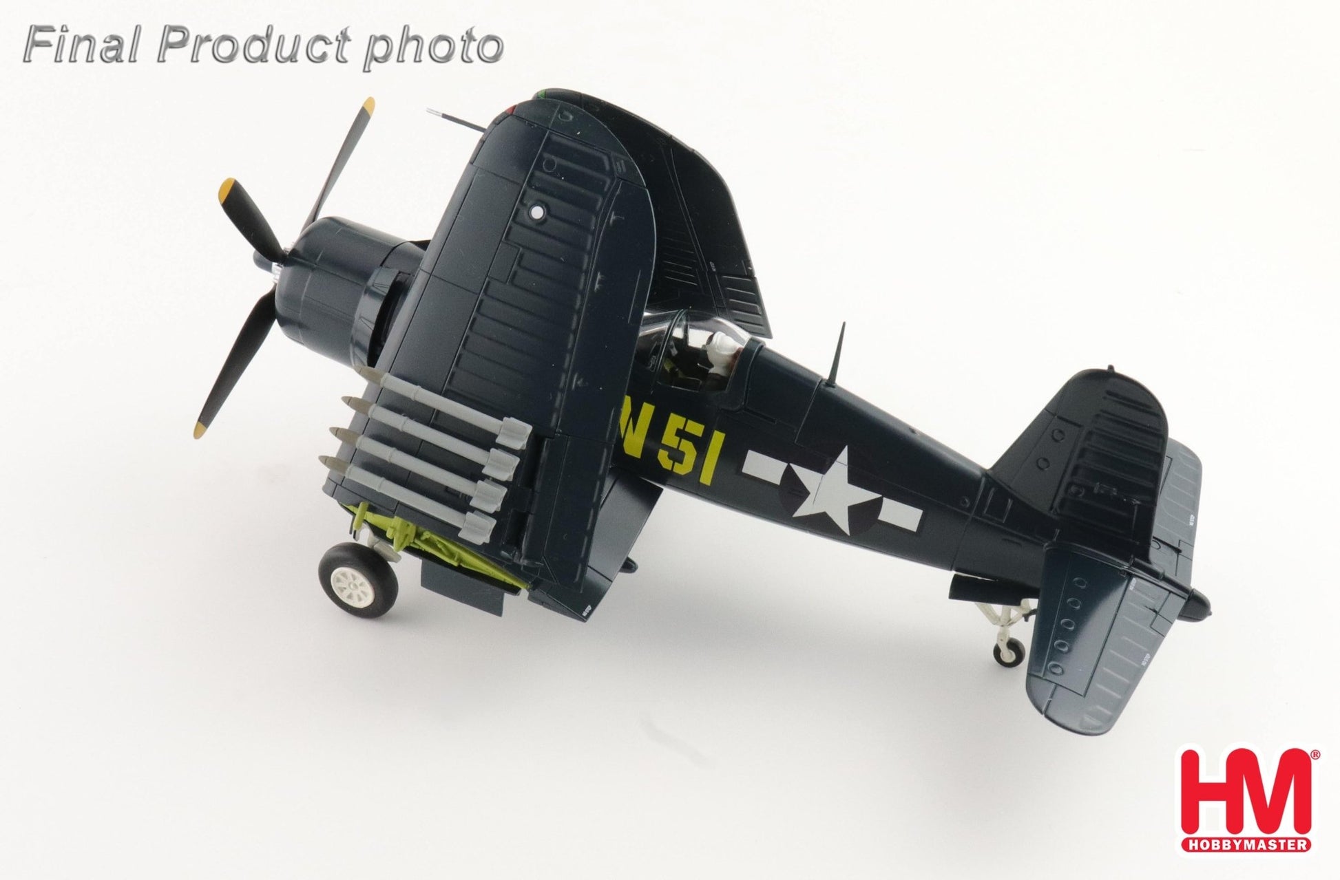 Hobby Master HA8227 1:48 F4U - 4 Corsair N51, John Glenn, VMF - 155, China 1945